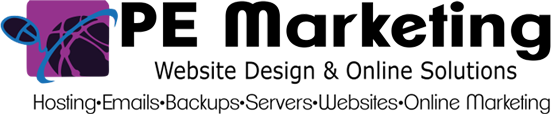 PE Marketing Website Design and Online Solutions official logo, Port Elizabeth